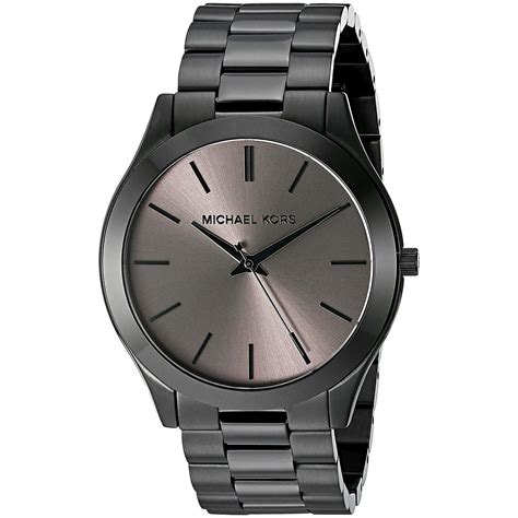 michael kors stainless steel watch ebay|michael kors runway watch slim.